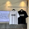 Maison Margiela MM6 Summer Round Neck Short Sleeve T-Shirt (Top Grade Version, Distinguished from Standard Stock)