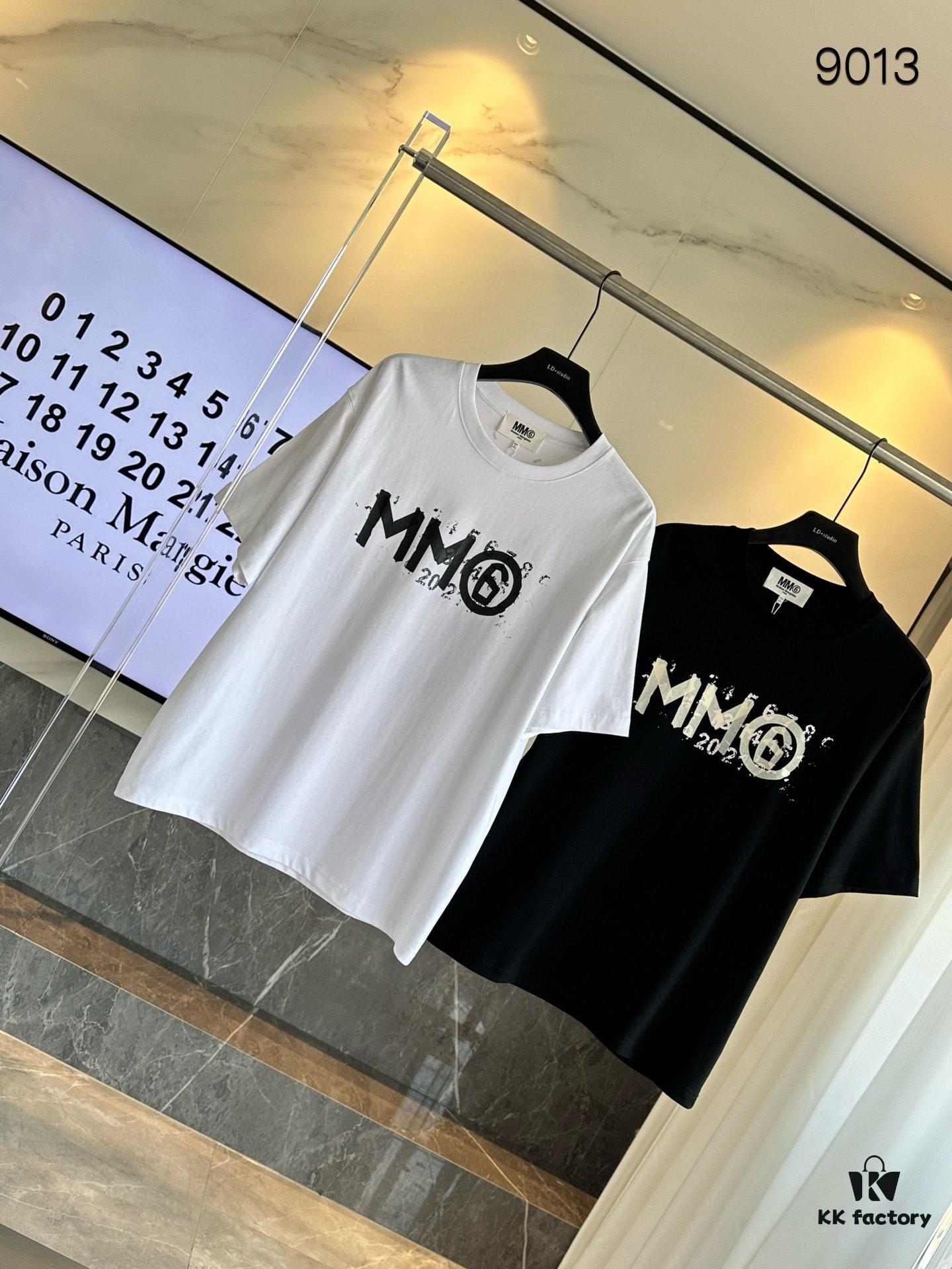 Maison Margiela MM6 Summer Round Neck Short Sleeve T-Shirt (Top Grade Version, Distinguished from Standard Stock)
