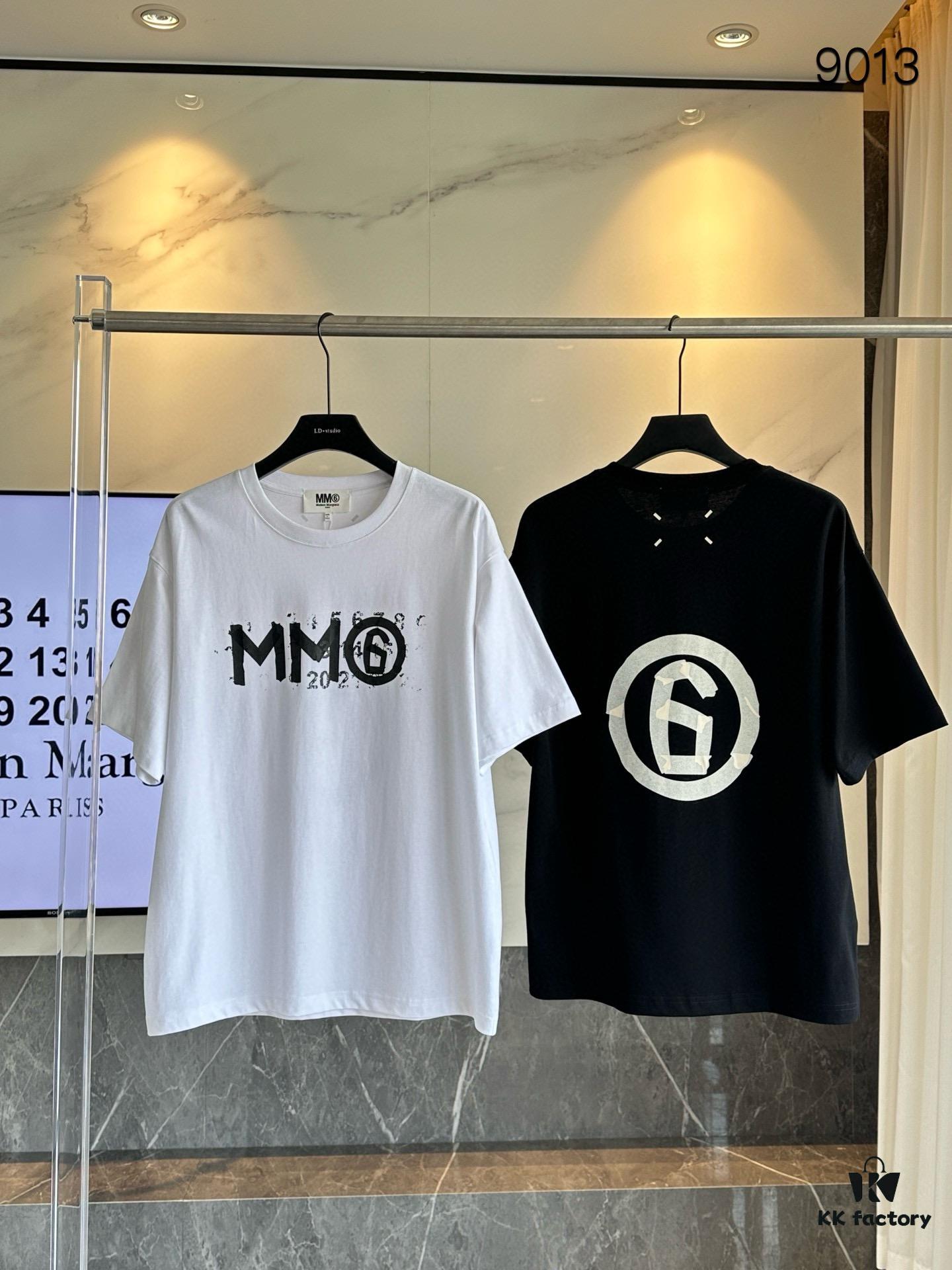 Maison Margiela MM6 Summer Round Neck Short Sleeve T-Shirt (Top Grade Version, Distinguished from Standard Stock)