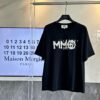 Maison Margiela MM6 Summer Round Neck Short Sleeve T-Shirt (Top Grade Version, Distinguished from Standard Stock)