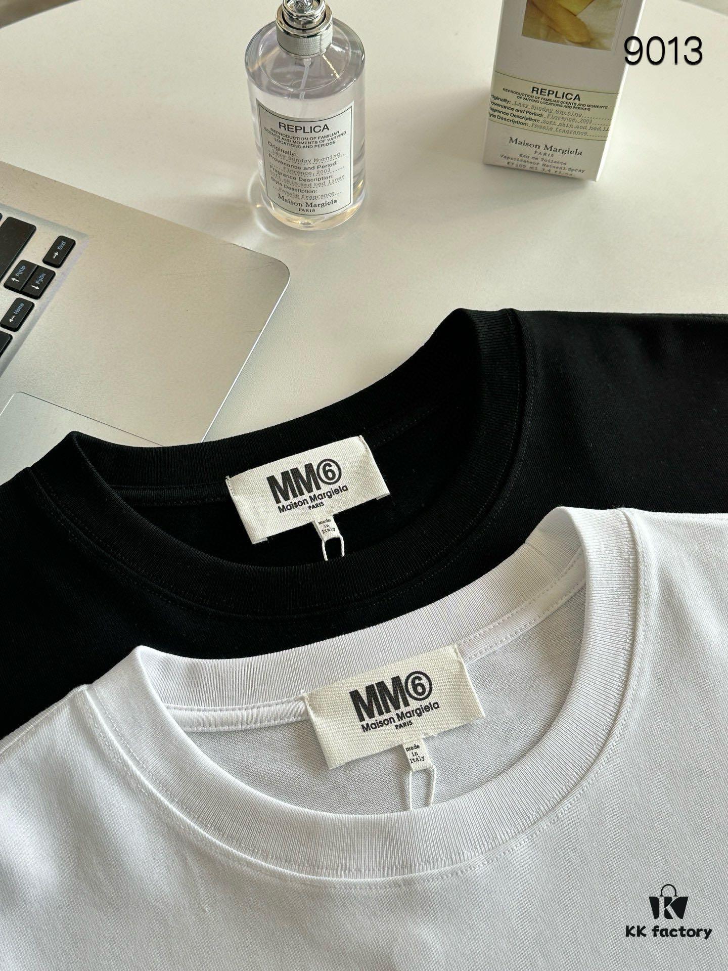 Maison Margiela MM6 Summer Round Neck Short Sleeve T-Shirt (Top Grade Version, Distinguished from Standard Stock)