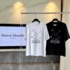 Maison Margiela MM6 Summer Round Neck Short Sleeve T-Shirt (Top Grade Version, Distinguished from Standard Stock)