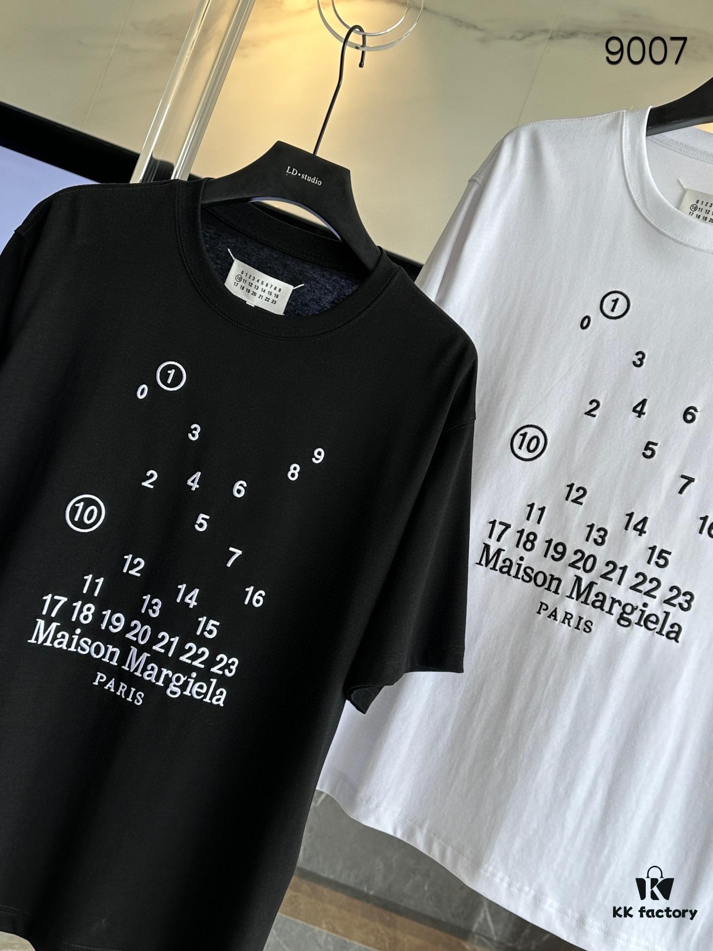 Maison Margiela MM6 Summer Round Neck Short Sleeve T-Shirt (Top Grade Version, Distinguished from Standard Stock)