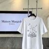 Maison Margiela MM6 Summer Round Neck Short Sleeve T-Shirt (Top Grade Version, Distinguished from Standard Stock)