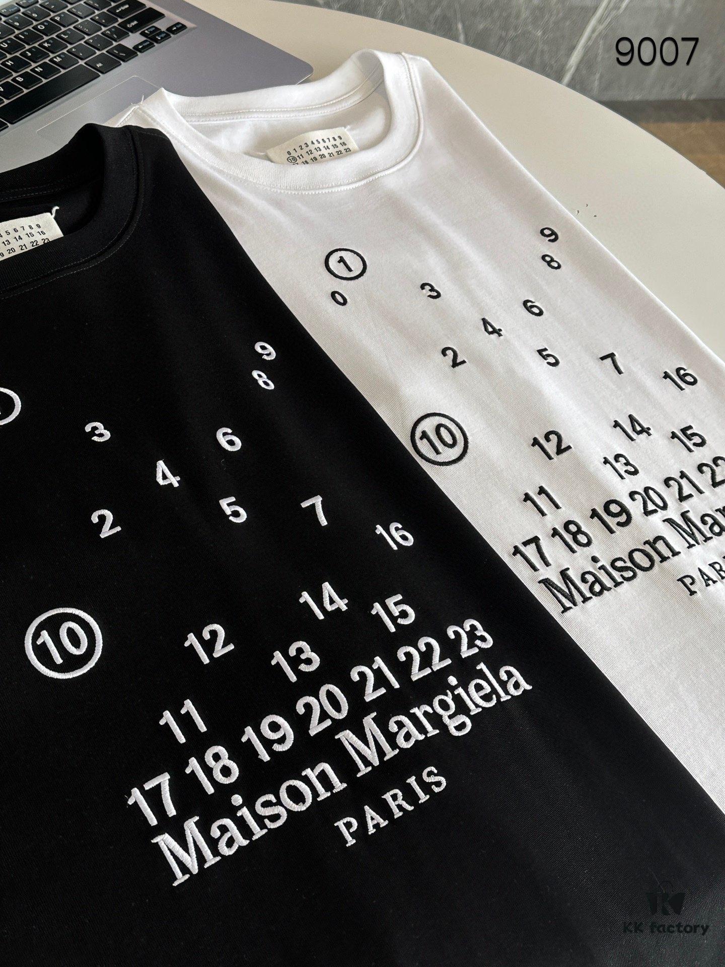 Maison Margiela MM6 Summer Round Neck Short Sleeve T-Shirt (Top Grade Version, Distinguished from Standard Stock)