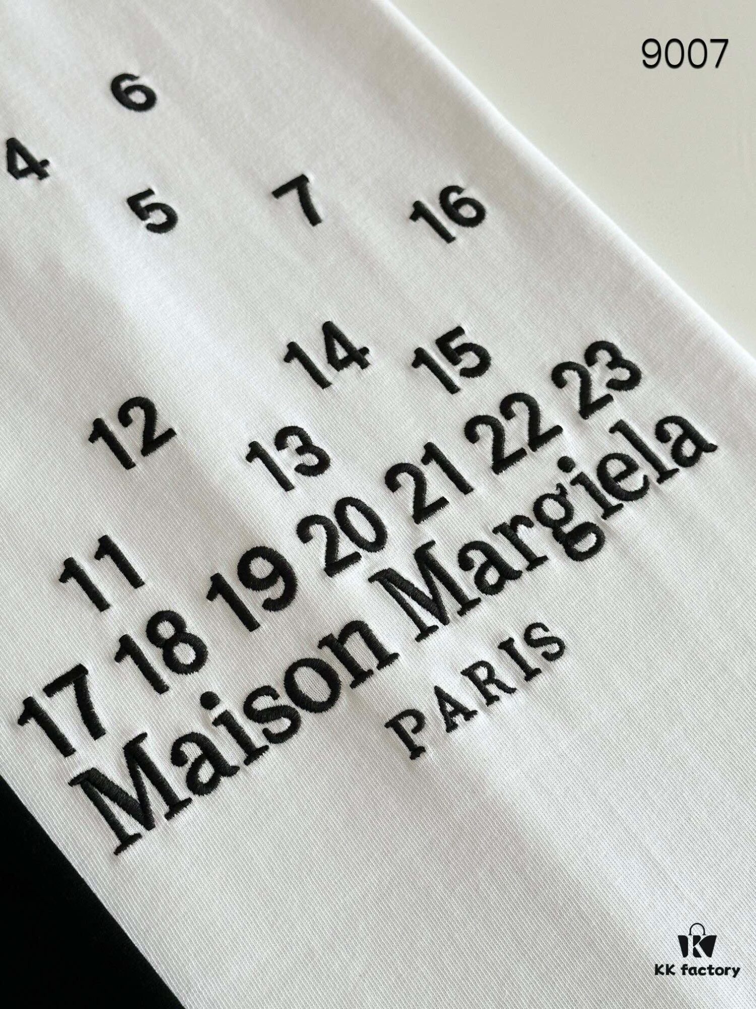 Maison Margiela MM6 Summer Round Neck Short Sleeve T-Shirt (Top Grade Version, Distinguished from Standard Stock)