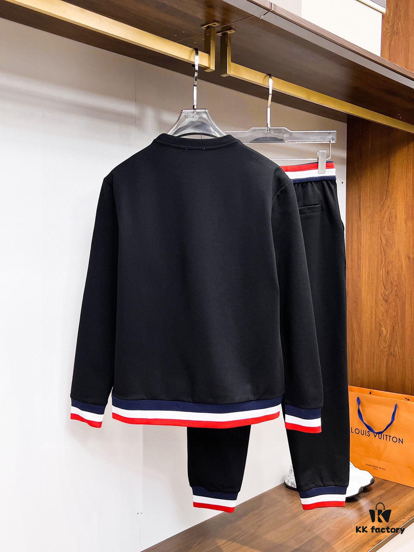 MONCLER Hoodie Set 2025 New Arrival Premium Quality 100% Natural Roman Cotton Elegant and Comfortable Unisex Sweatshirt Set