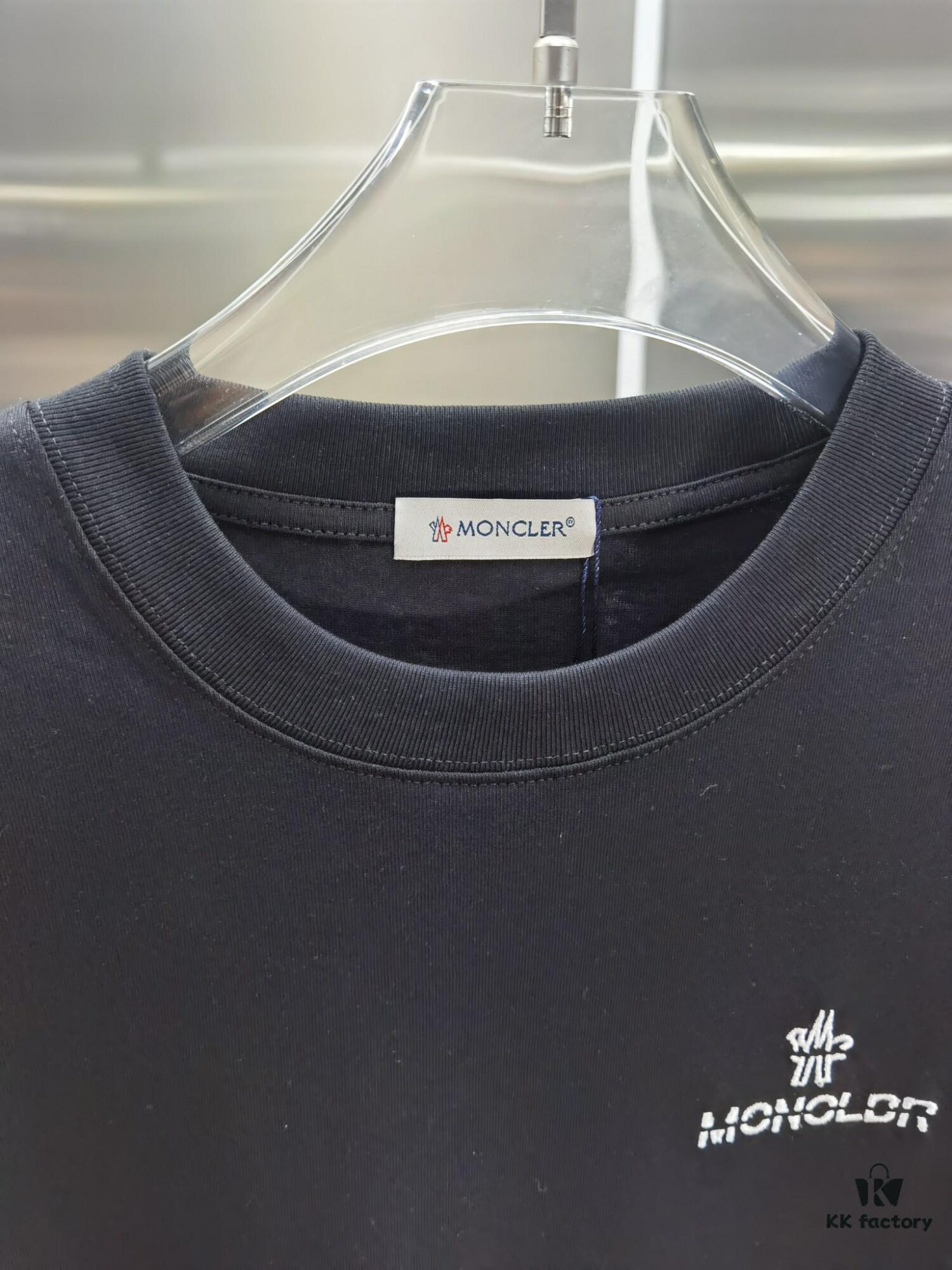 Mong*ku MO*CLER Embroidered Premium Short Sleeve T-Shirt