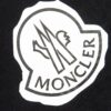 Moncler Minimalist Letter Small Logo Print Short Sleeve T-Shirt