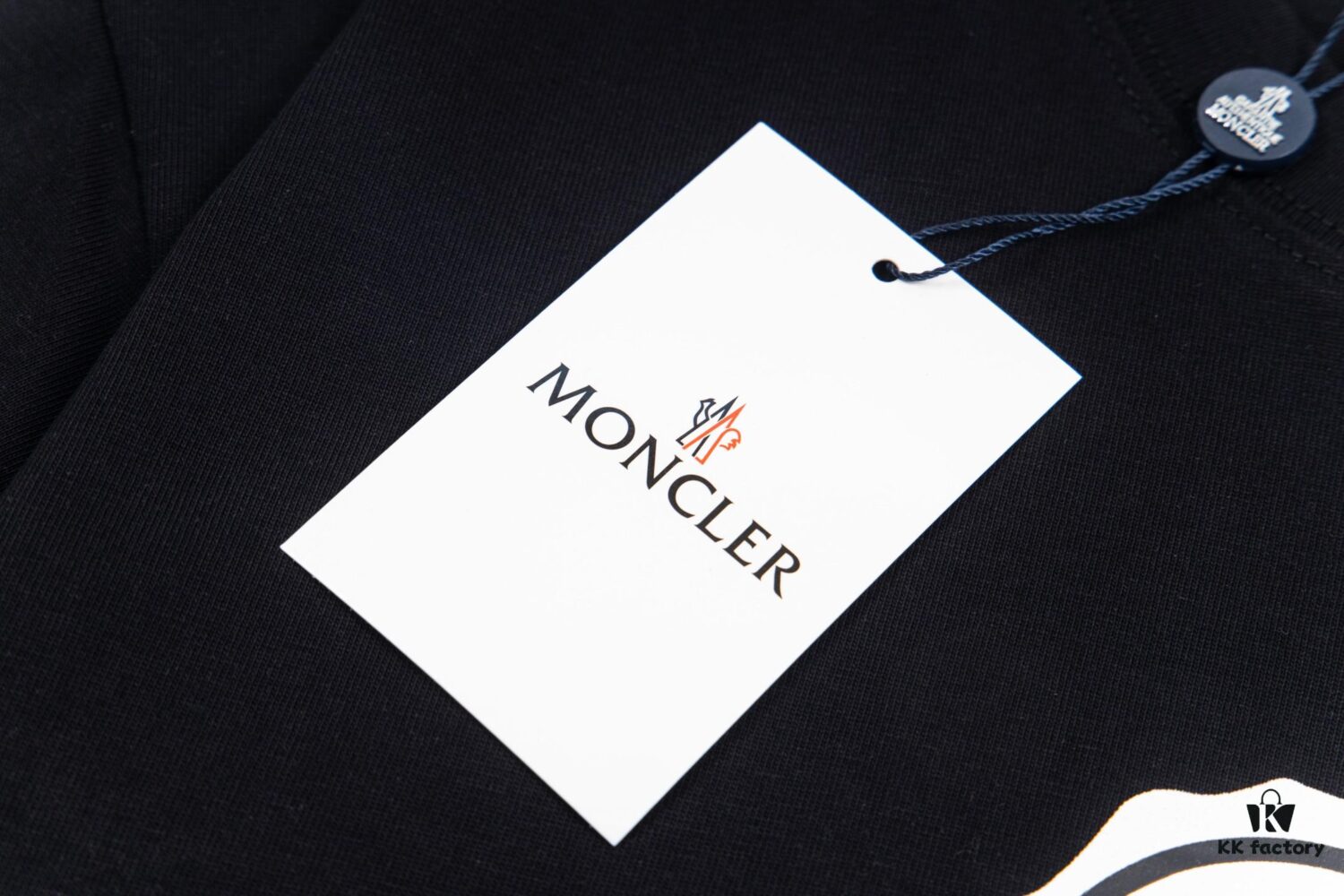 Moncler Minimalist Letter Logo Print Short Sleeve T-Shirt