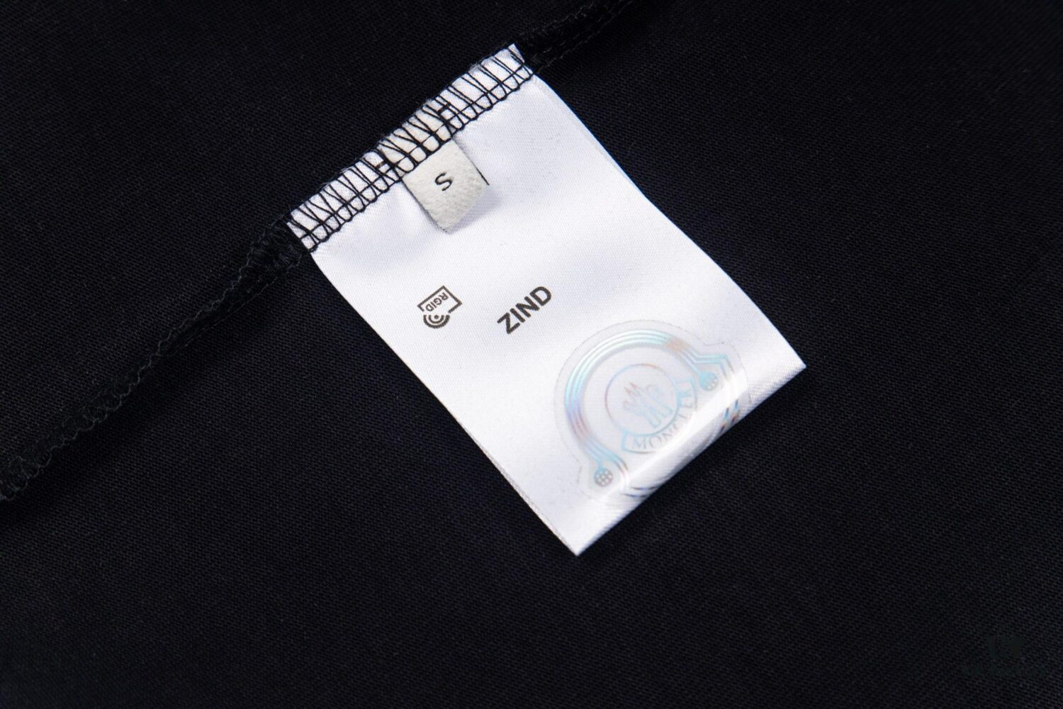 Moncler Minimalist Letter Logo Print Short Sleeve T-Shirt