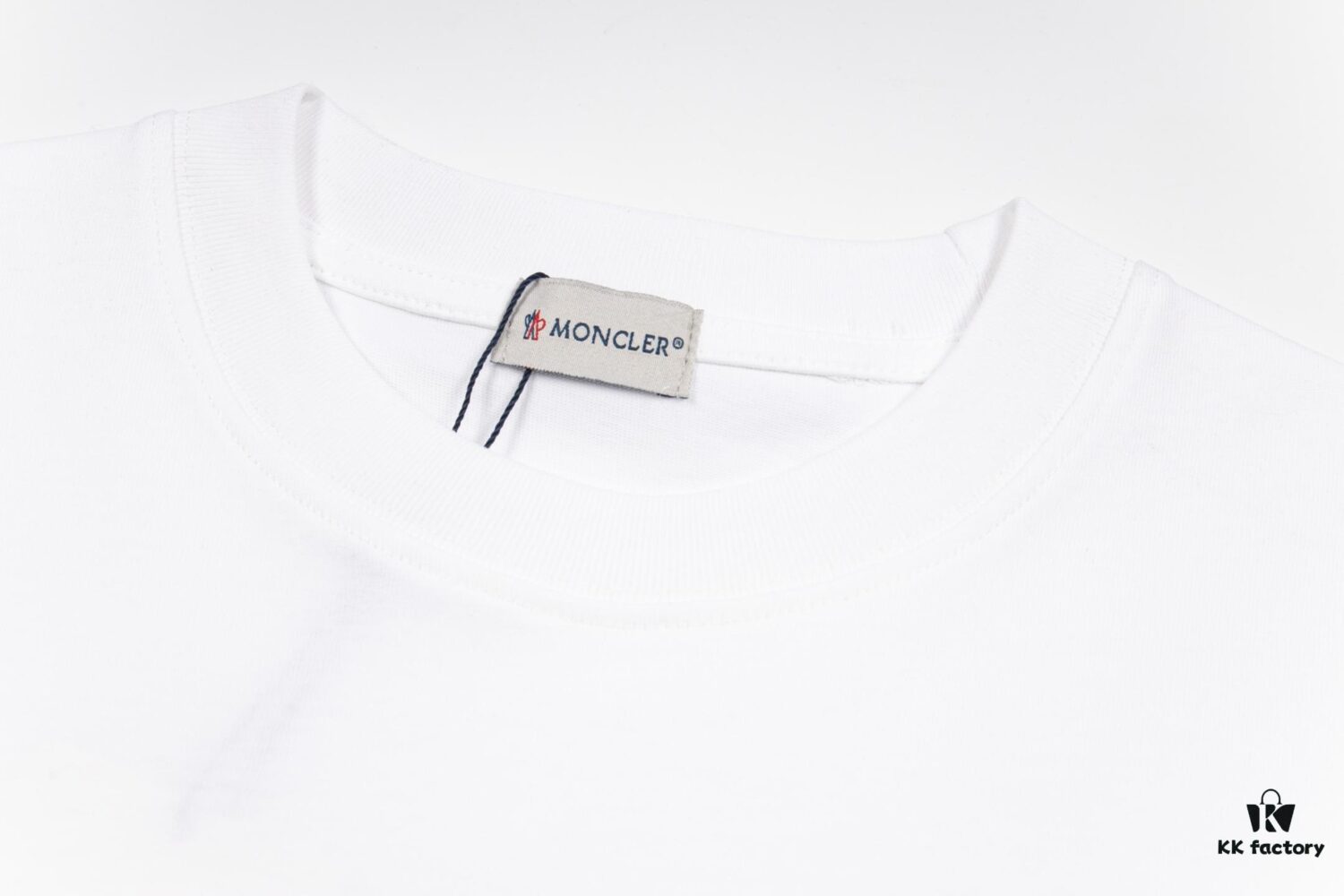 Moncler Minimalist Letter Logo Print Short Sleeve T-Shirt
