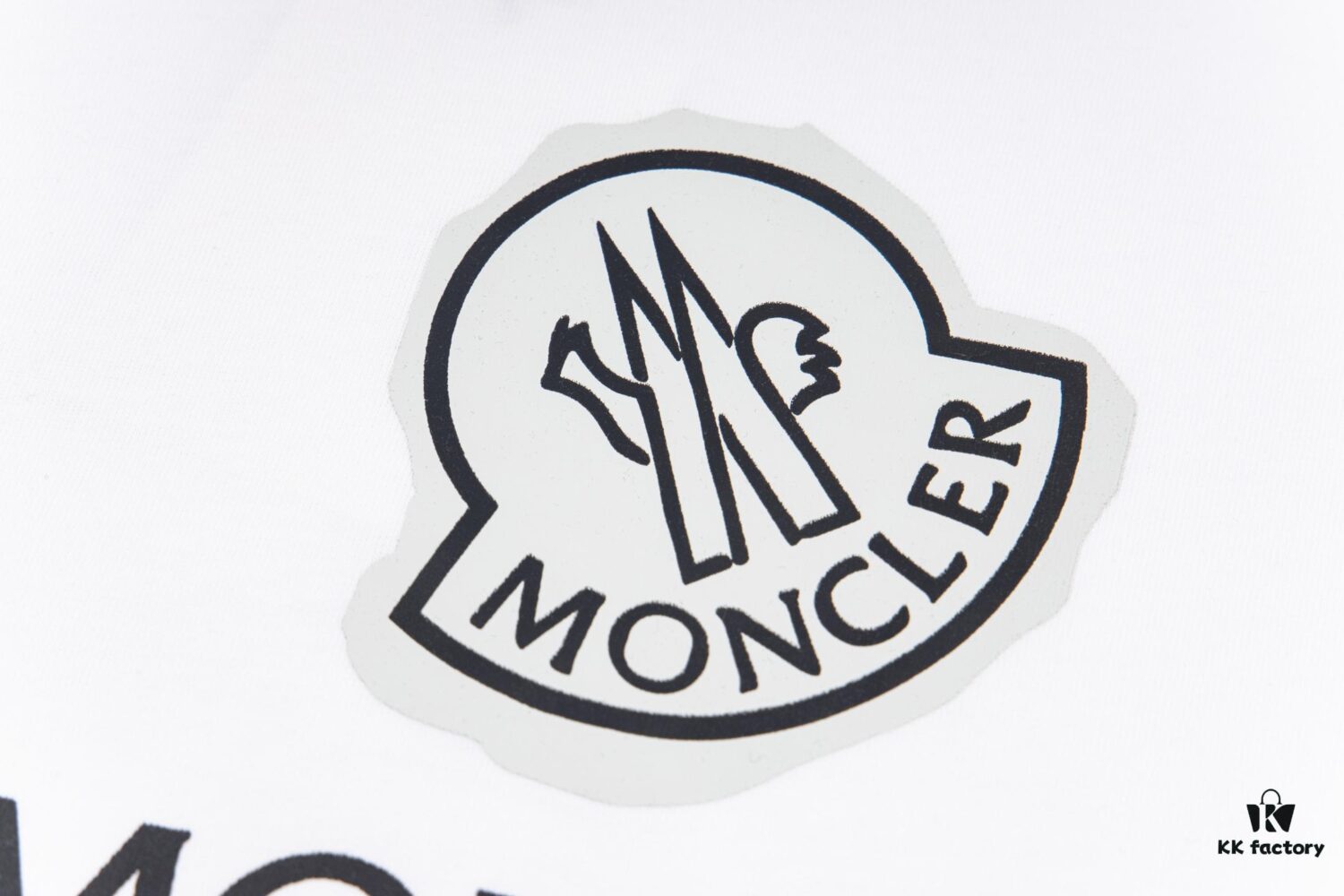 Moncler Minimalist Letter Logo Print Short Sleeve T-Shirt