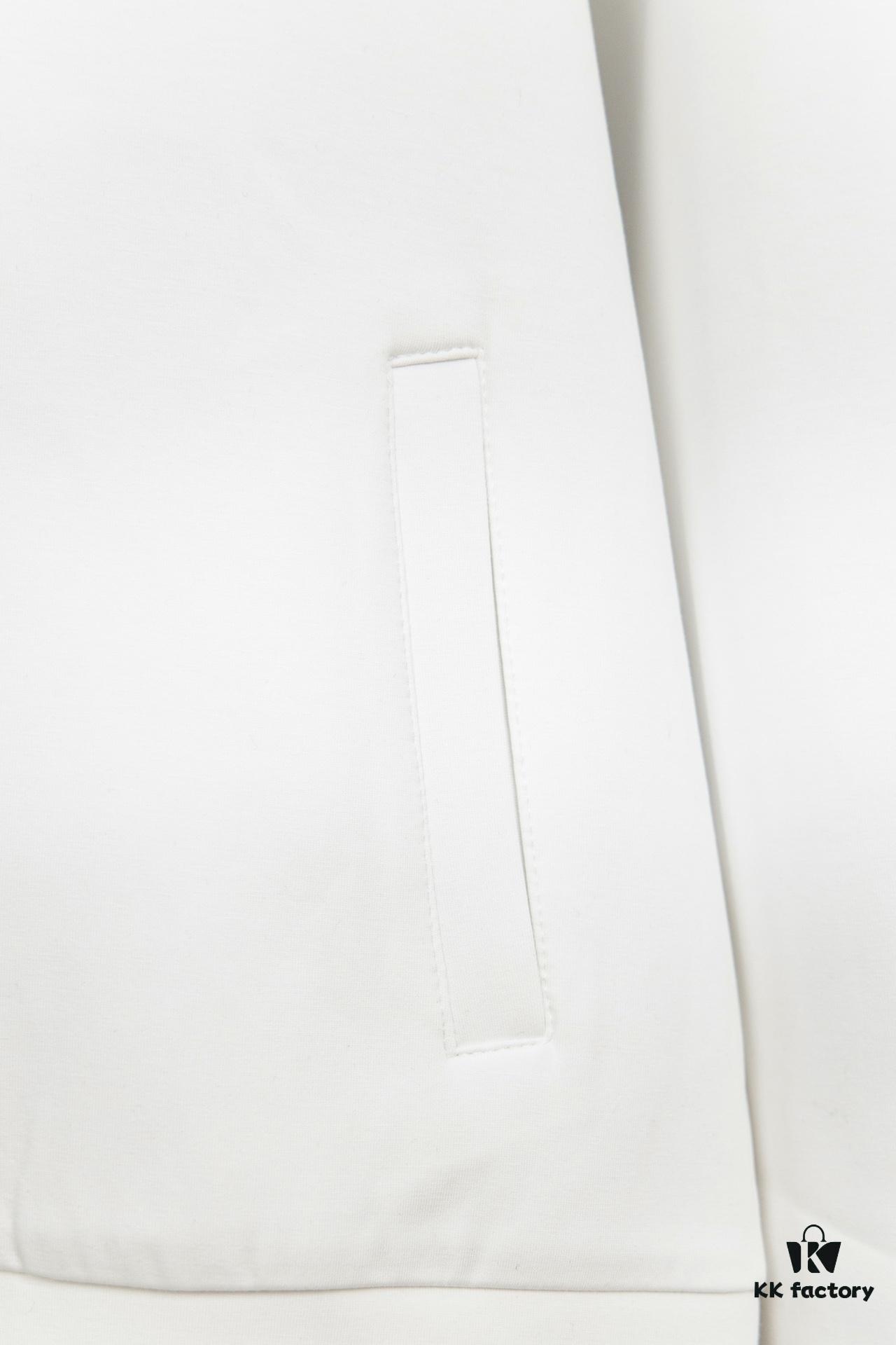 Moncler 2024 Spring New Arrival Casual Jacket, High-End Quality, Premium Cotton Air Layer Fabric with Classic Logo Embroidered Trim