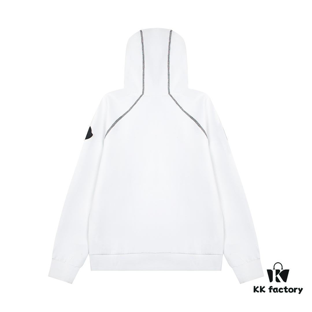 Monker 2024 Spring New Arrival Casual Jacket, Premium Quality, Fashionable and Stylish Design with Classic Logo Tape Trim, Made from High-Quality Imported Cotton Air Layer Fabric