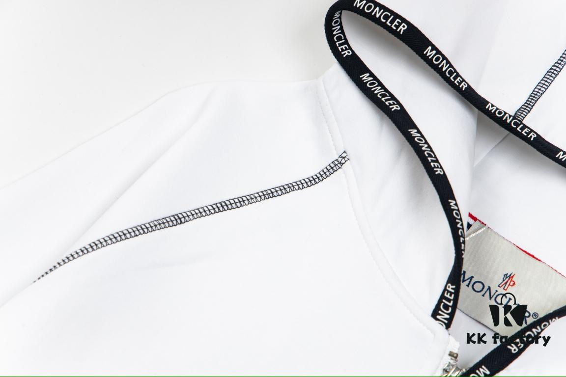 Monker 2024 Spring New Arrival Casual Jacket, Premium Quality, Fashionable and Stylish Design with Classic Logo Tape Trim, Made from High-Quality Imported Cotton Air Layer Fabric