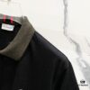 MONCLER Turn-down Polo Shirt with Contrast Collar and Brand Logo Badge