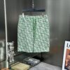 Moncler 2025 Spring/Summer New High-Density Jacquard Knit Shorts, Stylish and Breathable Short Pants with Custom Metal Drawstring