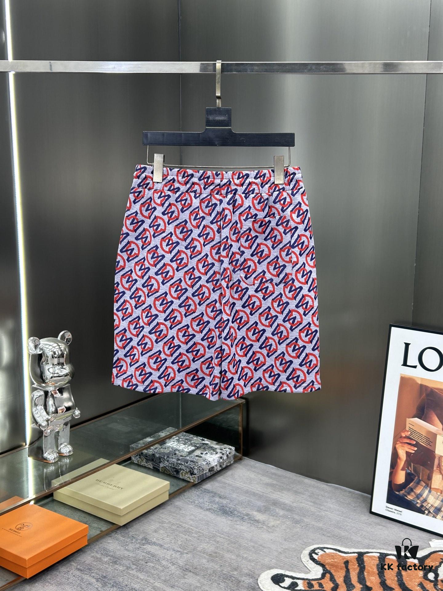 Moncler Main Collection 🇨🇳 2025 Spring/Summer New Jacquard Knit Shorts
