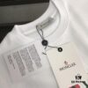 Moncler 25SS Summer New Arrival Round Neck Short-Sleeve T-Shirt, 270g Premium Cotton Fabric with Excellent Hand Feel and Quality, Slim Tailored Design, Clean and Sharp Cut, Exquisite Stitching, Superb Silhouette and Outstanding Breathability, Stylish and Versatile for All Ages – Essential Wardrobe Piece for Men