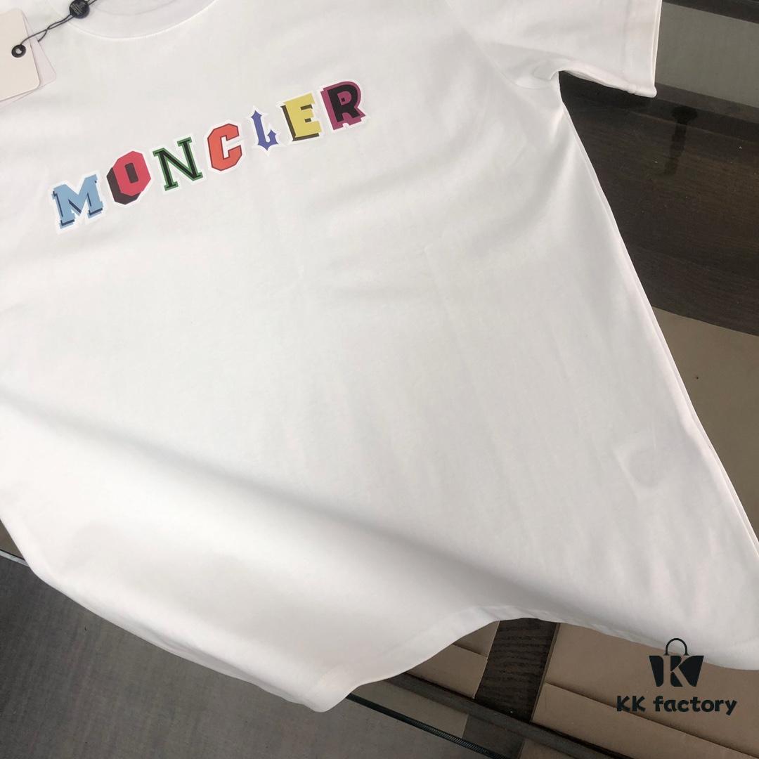 Moncler 25SS Summer New Arrival Round Neck Short-Sleeve T-Shirt, 270g Premium Cotton Fabric with Excellent Hand Feel and Quality, Slim Tailored Design, Clean and Sharp Cut, Exquisite Stitching, Superb Silhouette and Outstanding Breathability, Stylish and Versatile for All Ages – Essential Wardrobe Piece for Men