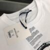 MONCLER Men's 25SS Summer New Round Neck Short-Sleeve T-Shirt, 270g High-End Pure Cotton Fabric, Slim Fit Design, Premium Craftsmanship, Breathable and Stylish Essential Wardrobe Piece