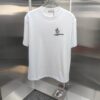 Mon*cle MO*CLER Embroidered Premium Version Short Sleeve T-Shirt
