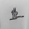 Mon*cle MO*CLER Embroidered Premium Version Short Sleeve T-Shirt