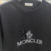Mon*cle MO*CLER Embroidered Premium Version Short Sleeve T-Shirt