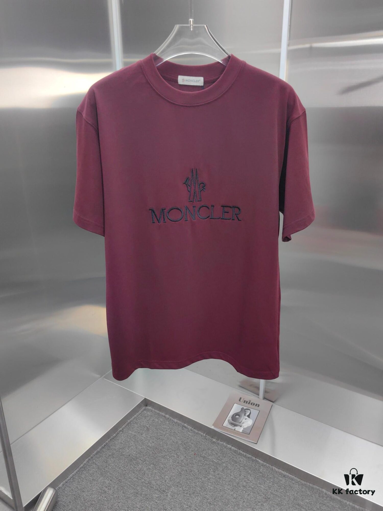 Moncler Embroidered Short Sleeve T-Shirt (Premium Quality, Exclusive Version)