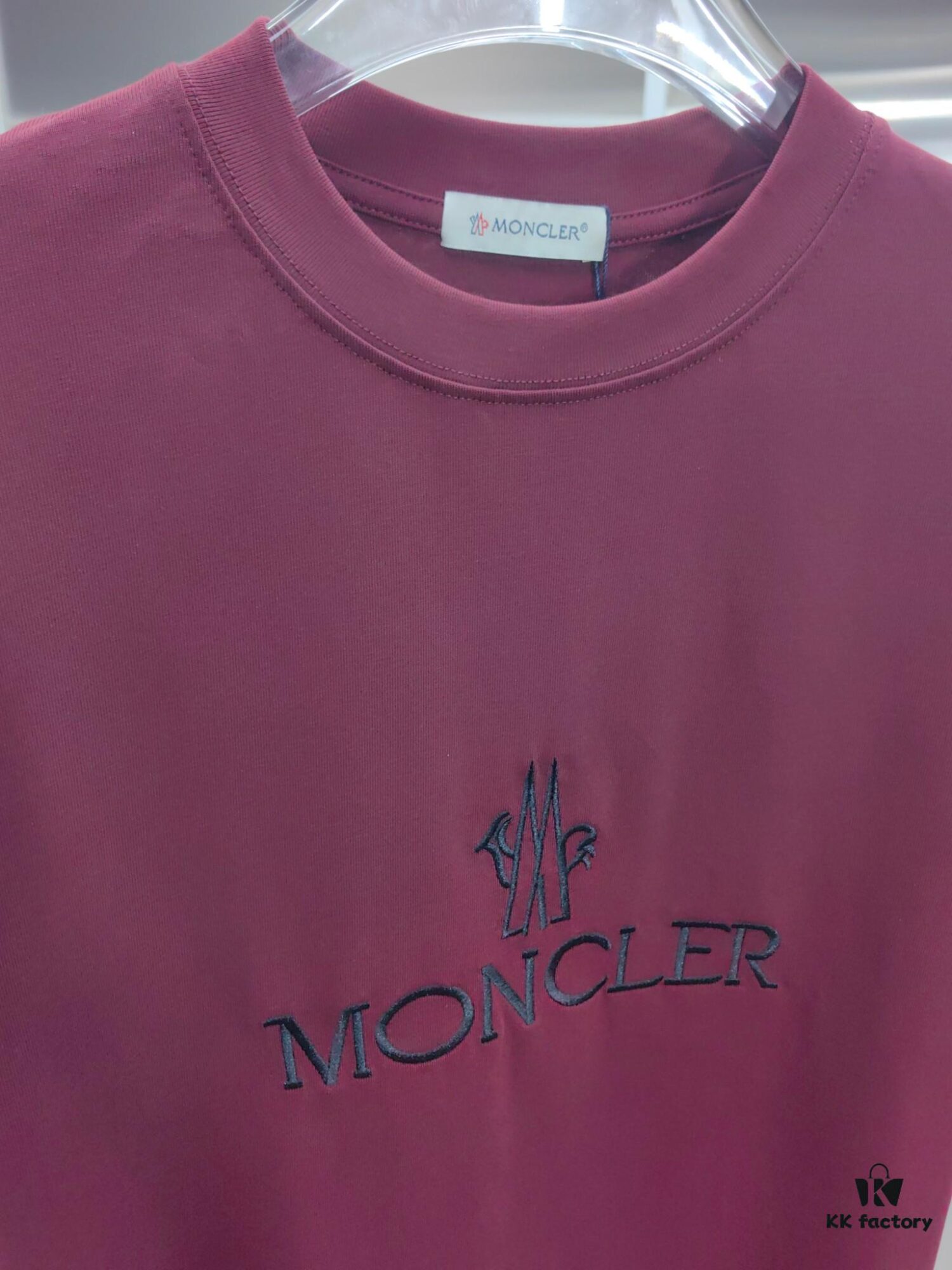 Moncler Embroidered Short Sleeve T-Shirt (Premium Quality, Exclusive Version)