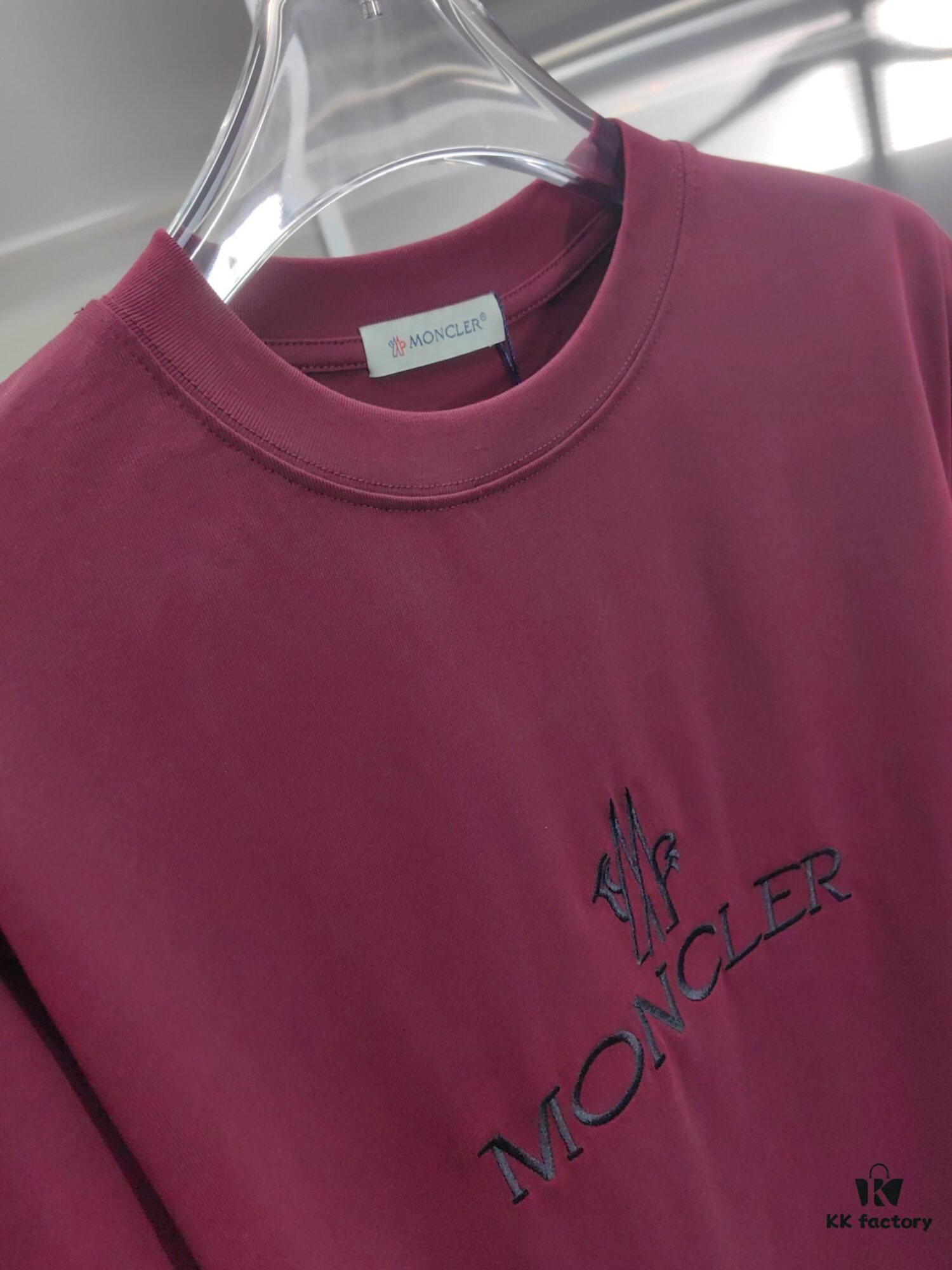 Moncler Embroidered Short Sleeve T-Shirt (Premium Quality, Exclusive Version)