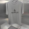 Mon*cle MO*CLER Embroidered Premium Version Short Sleeve T-Shirt