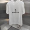 Mon*cle MO*CLER Embroidered Premium Version Short Sleeve T-Shirt