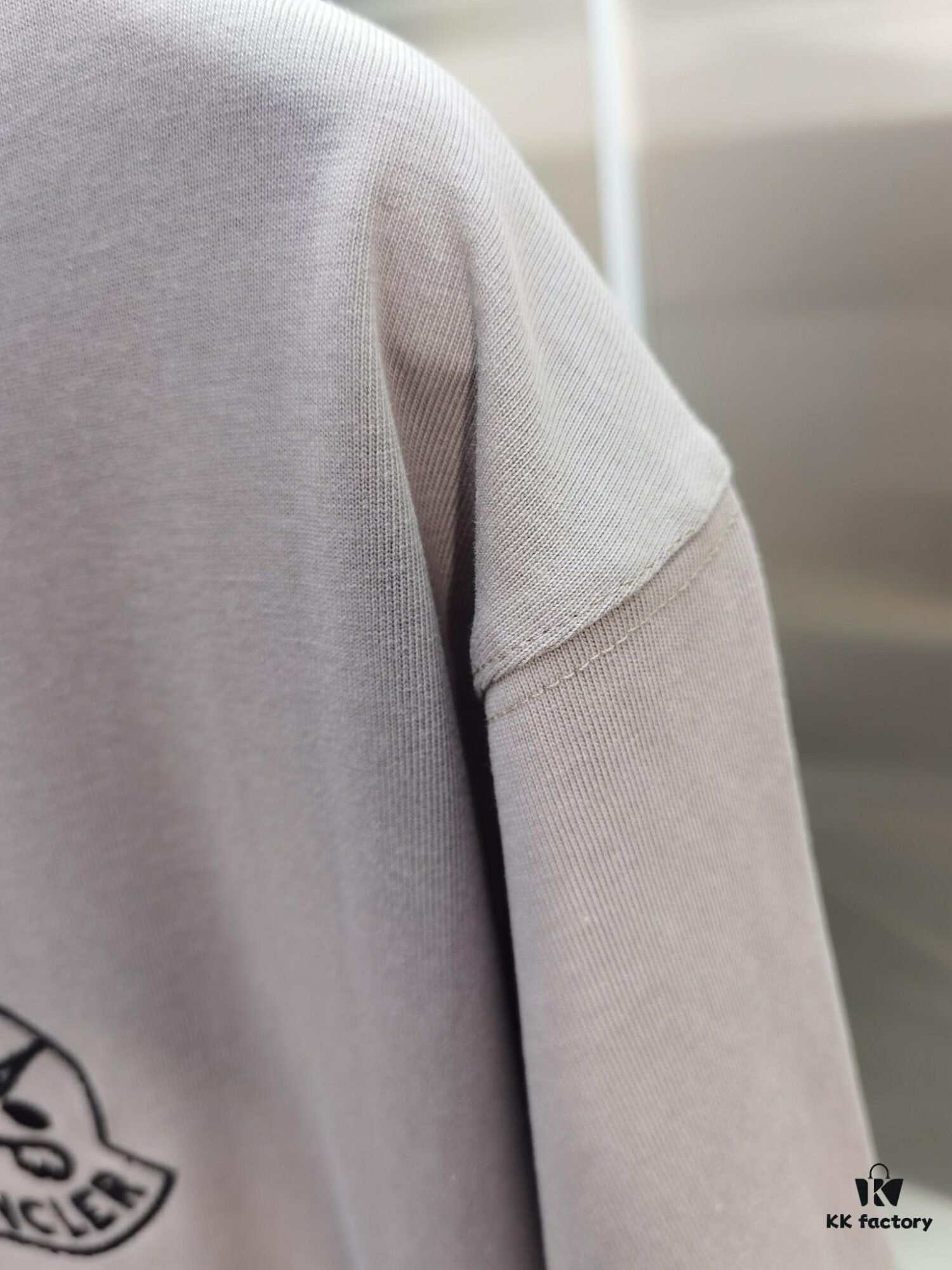 Mon*cle MO*CLER Short Sleeve T-Shirt (Embroidered Premium Version, Distinct from Standard Stock)