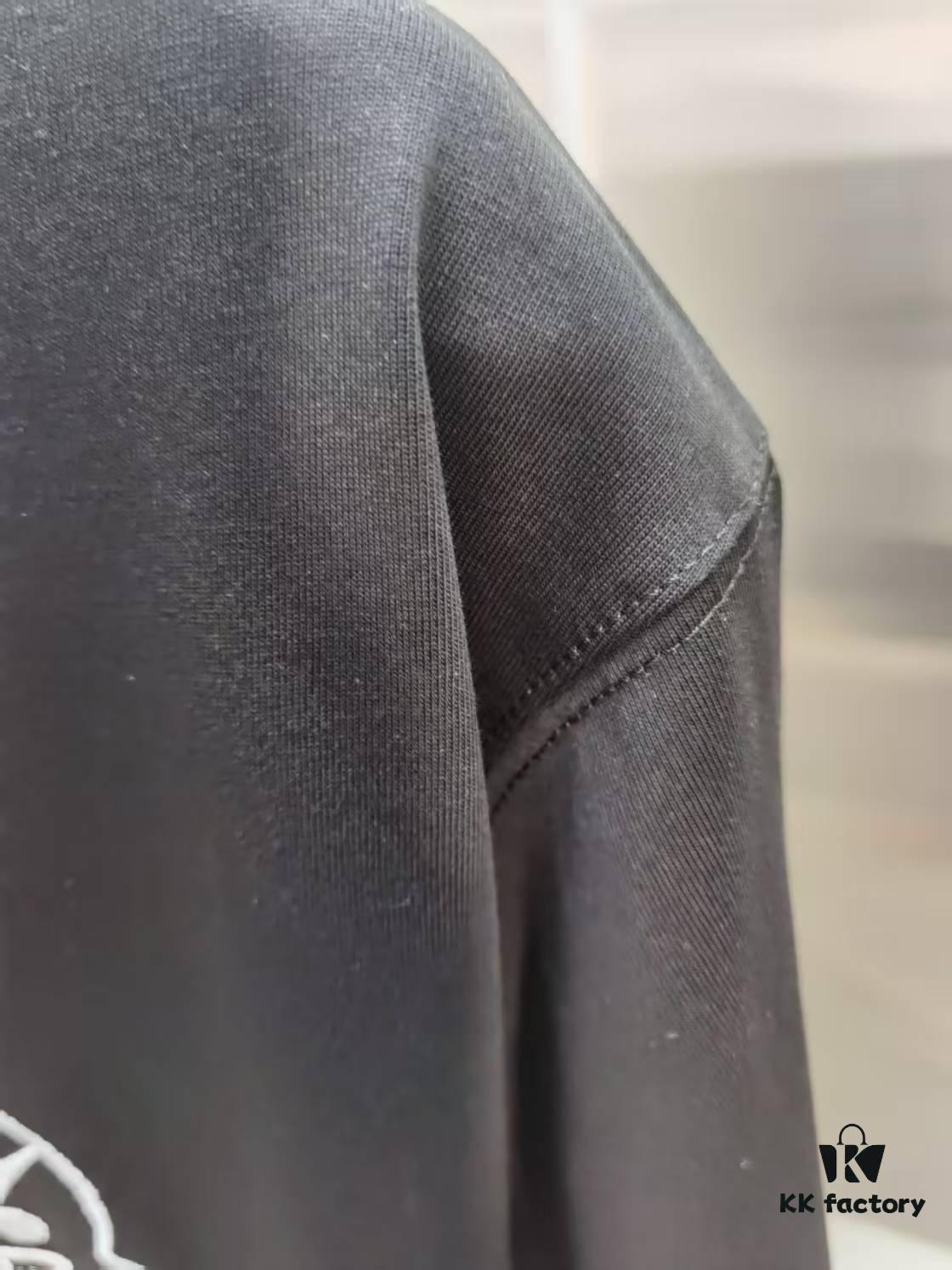 Mon*cle MO*CLER Embroidered Premium Version Short Sleeve T-Shirt