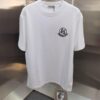 Mon*cle MO*CLER (Embroidered Top-tier Version, Distinguished from Standard Stock) Short Sleeve T-Shirt