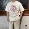 MON MONTREAL 25SS New Arrival Designer Crafted Brand Short Sleeve T-Shirt with Print, Round Neck, Lightweight Cotton Tee for Spring and Summer
