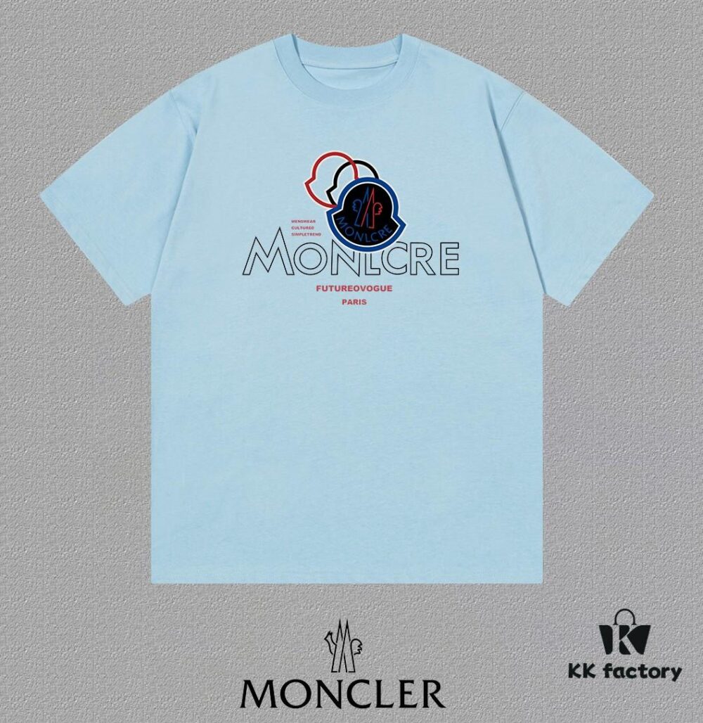 MON MONTREAL Spring/Summer 25 New Arrival Designer Graphic Round Neck Short Sleeve T-Shirt