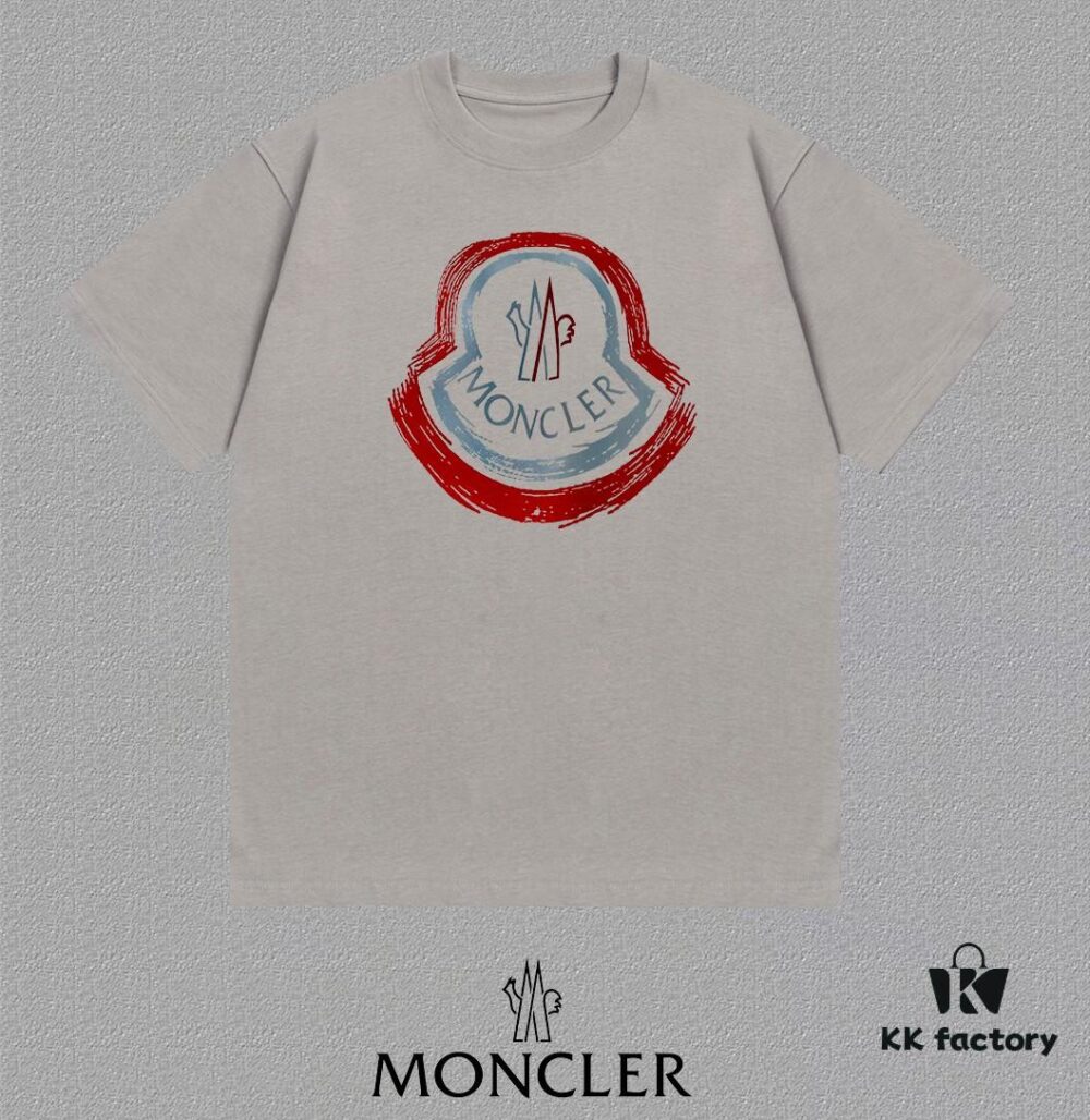 MON MONTREAL 25SS New Arrival Designer-Crafted Brand Print Round-Neck Short-Sleeve T-Shirt