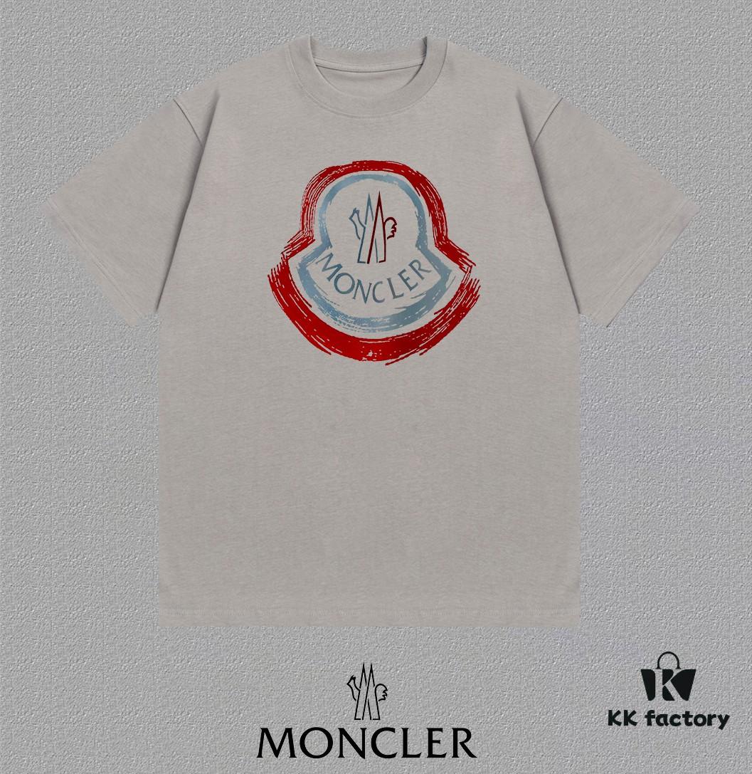 MON MONTREAL 25SS New Arrival Designer-Crafted Brand Print Round-Neck Short-Sleeve T-Shirt