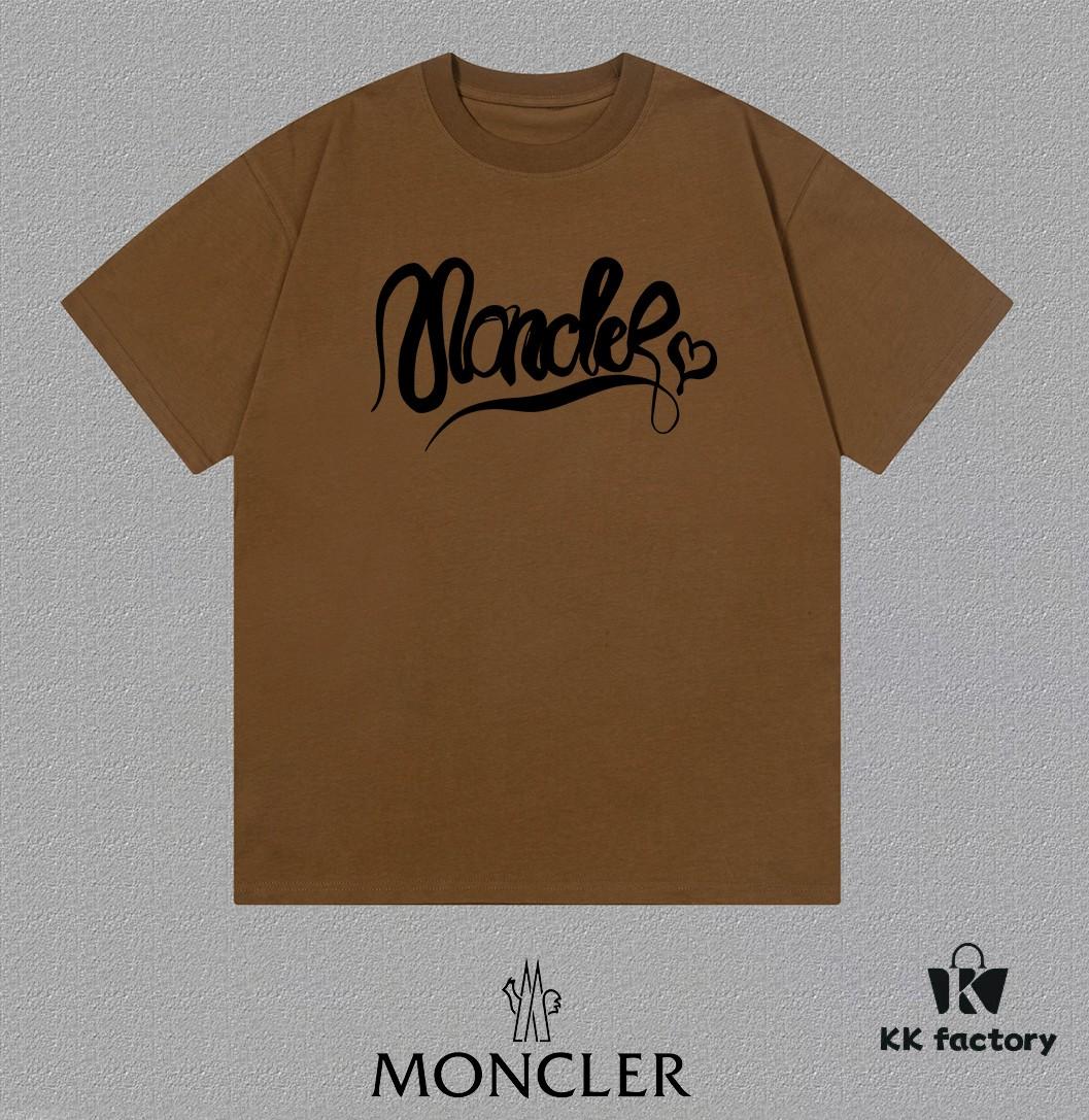 MON Montclair 25SS New Arrival Designer Graphic Round-Neck Short-Sleeve T-Shirt