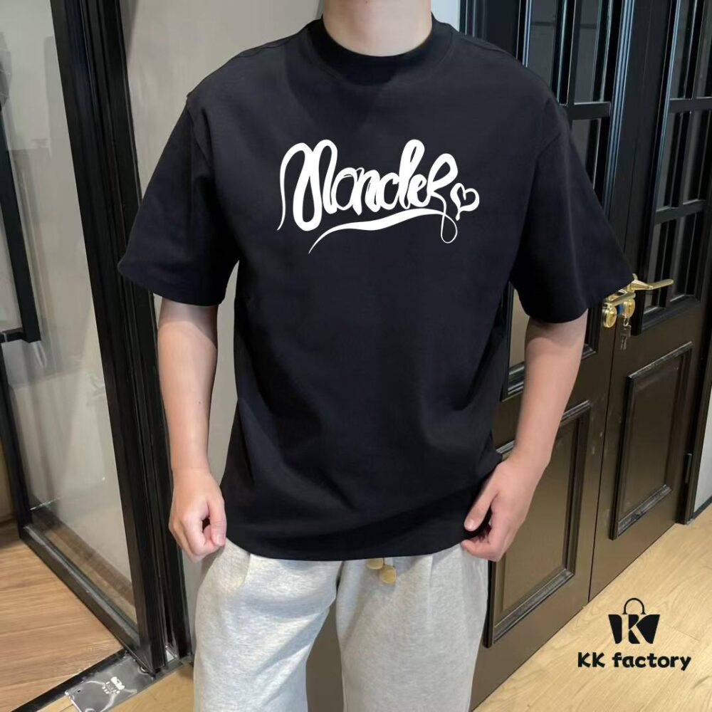 MON Mongkok 25SS Master-Designed New Arrival Printed Round-Neck Short-Sleeve T-Shirt