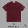 Moncler Embroidered Short Sleeve T-Shirt (Top Quality Version, Different from Standard Stock)