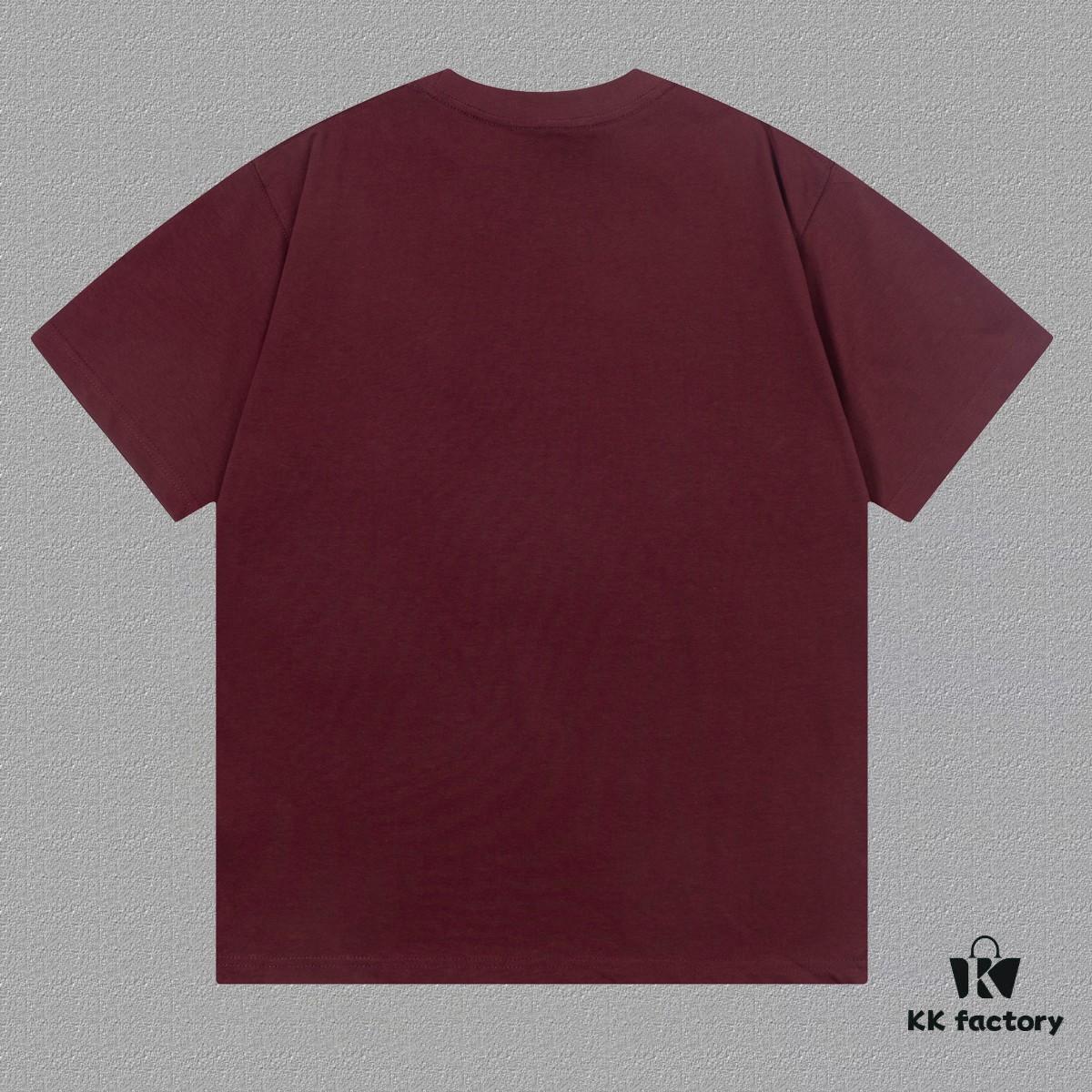 Moncler Embroidered Short Sleeve T-Shirt (Top Quality Version, Different from Standard Stock)