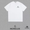 Mon*cle MO*CLER Short Sleeve T-Shirt (Embroidered Premium Version, Different from Standard Stock)