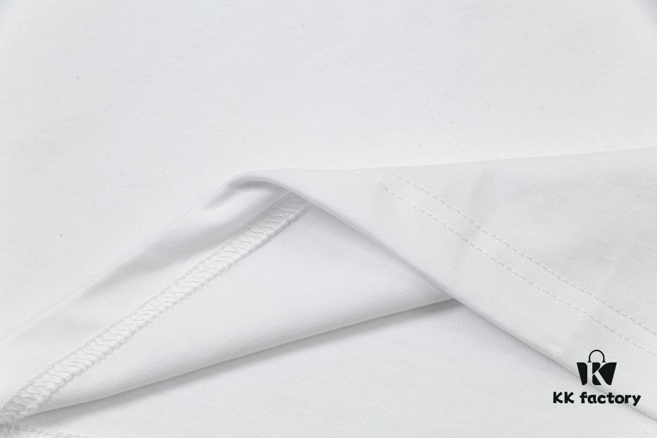 Mon*cle MO*CLER Short Sleeve T-Shirt (Embroidered Premium Version, Different from Standard Stock)