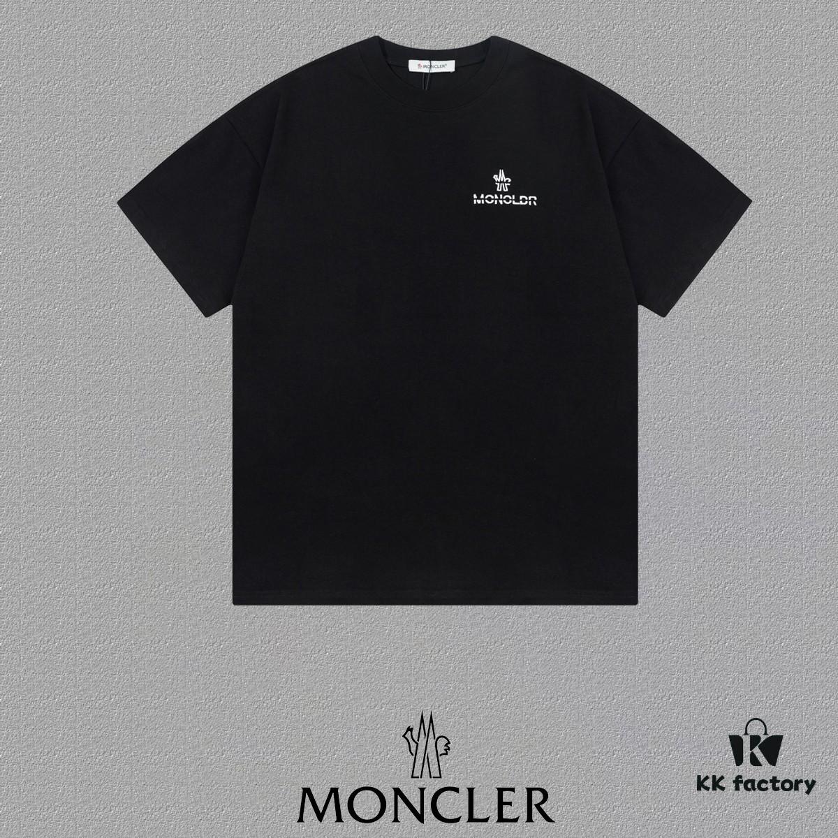 Mon*cle MO*CLER Embroidered Premium Version Short Sleeve T-Shirt