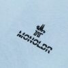 Mon*cle MO*cler Short Sleeve T-Shirt (Embroidered Premium Version, Different from Standard Stock)