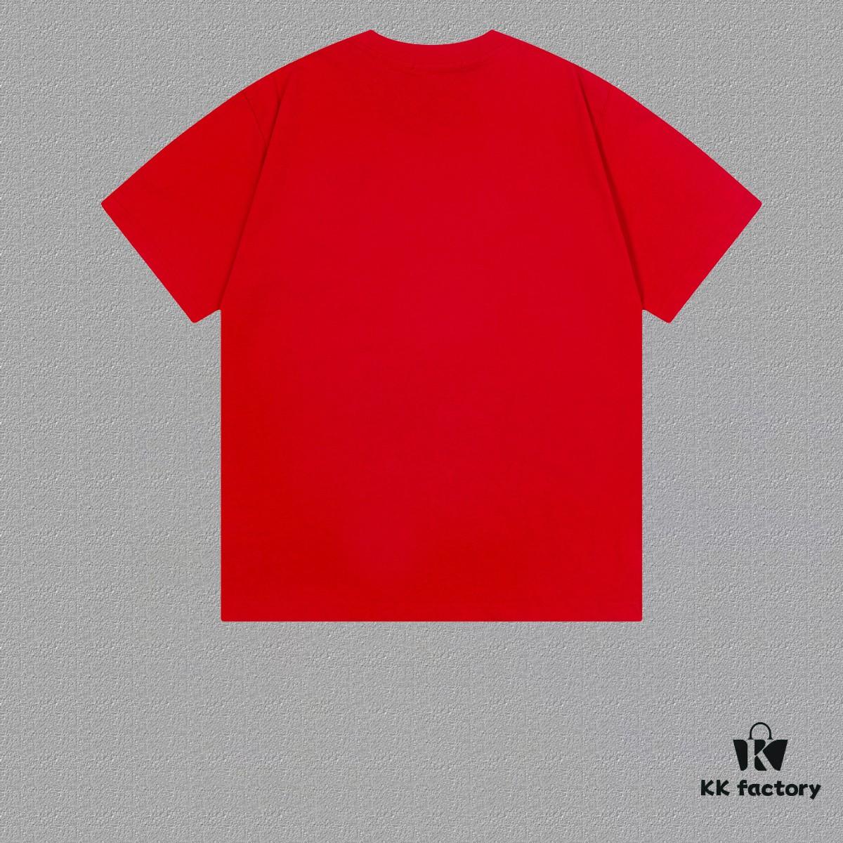 Mon*cle MO*CLER Embroidered Premium Version Short Sleeve T-Shirt